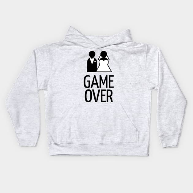 Game Over Kids Hoodie by NVDesigns